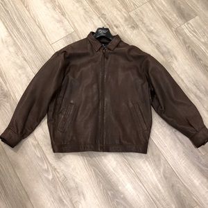 Men’s Polo Ralph Lauren Leather Coat
